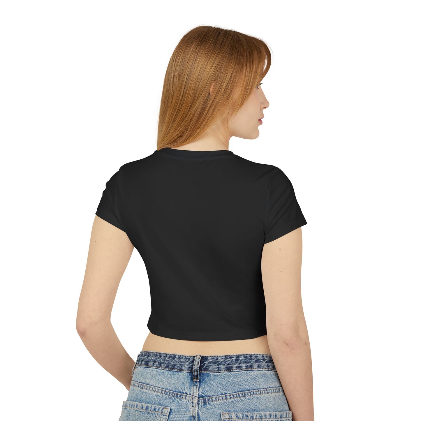 Women's Cropped Jersey Top