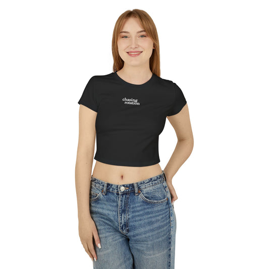 Women's Cropped Jersey Top